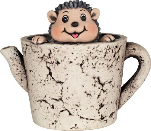 Cement Planter Hedgehog in a Pot
