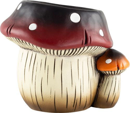 Cement Planter Toadstool 21.5cm