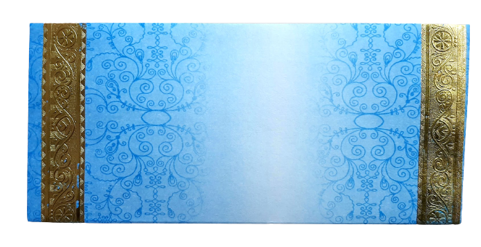 Pastel Blue Designer Envelop Pack of 10
