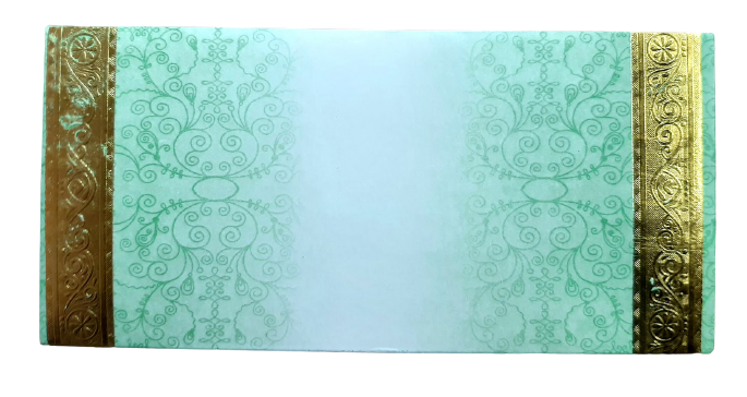 Pastel Blue Designer Envelop Pack of 10
