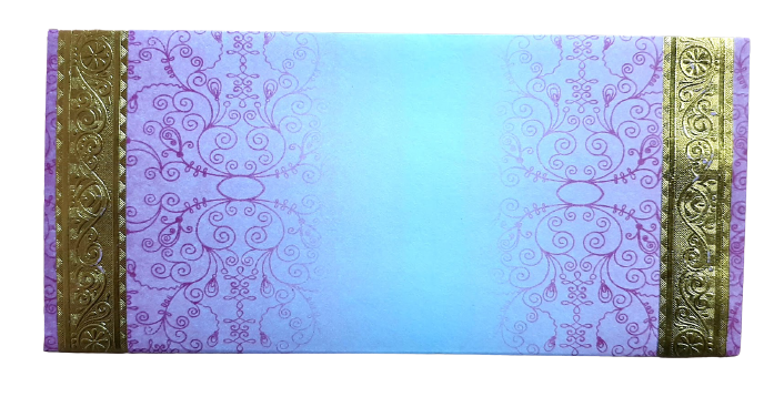 Pastel Purple Designer Envelop Pack of 10