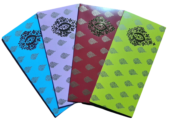 Multicolored Designer Luxury Envelops Pack of 10