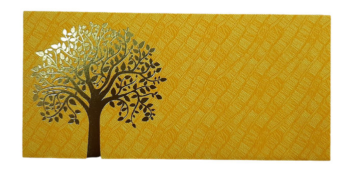 Yellow Unique Pack of 10 Envelops