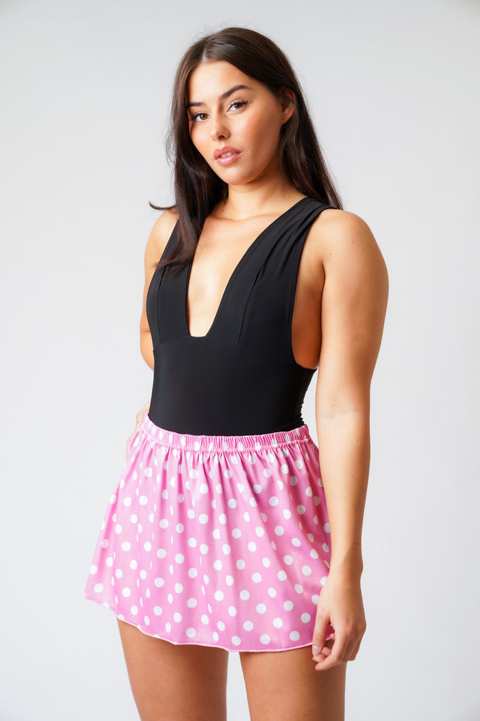 Zara's Polka Dot Mini Skirt