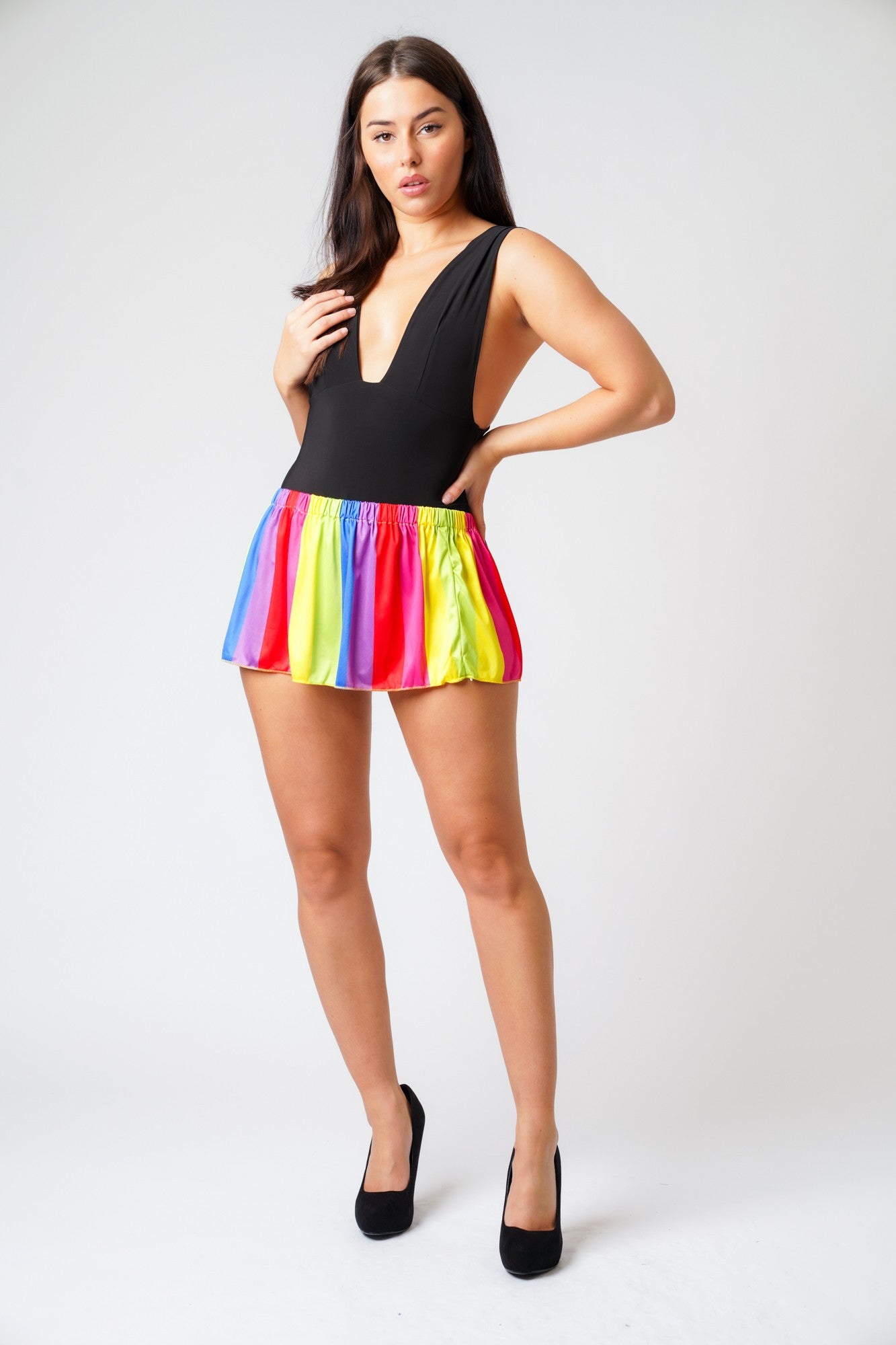 Scarlett Rainbow Mini Skirt