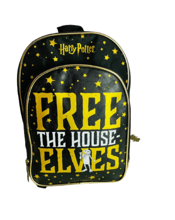 Harry Potter Backpack Dobby Free The House Elves Shoulder Rucksack Bag