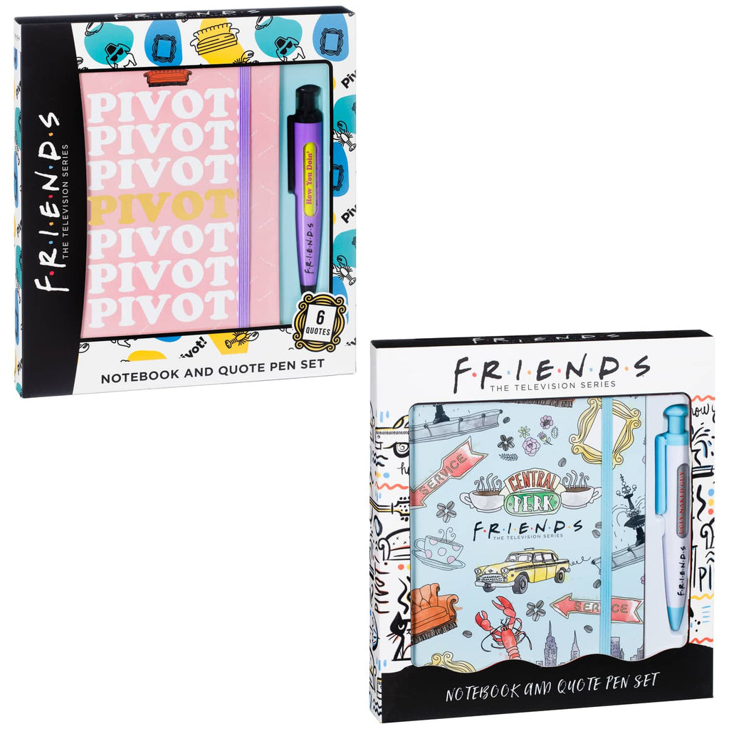 Friends Notebook & Pen Set - Central Perk