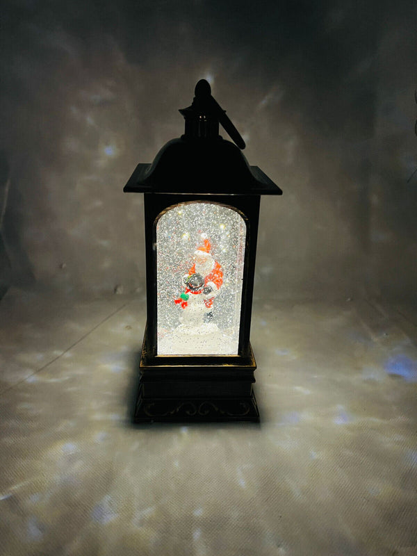 Christmas Santa LED Lantern Indoor Decor