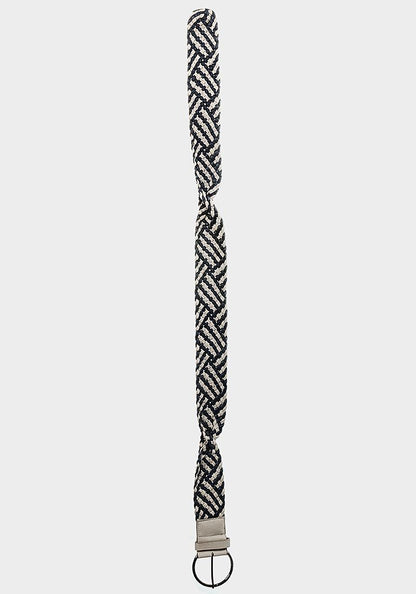 Ladies Pin Buckle Plaited Belt