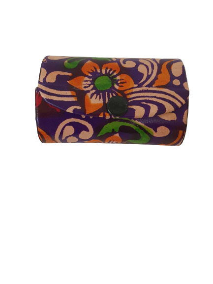 Purple Designer Twin Lipstick Holder