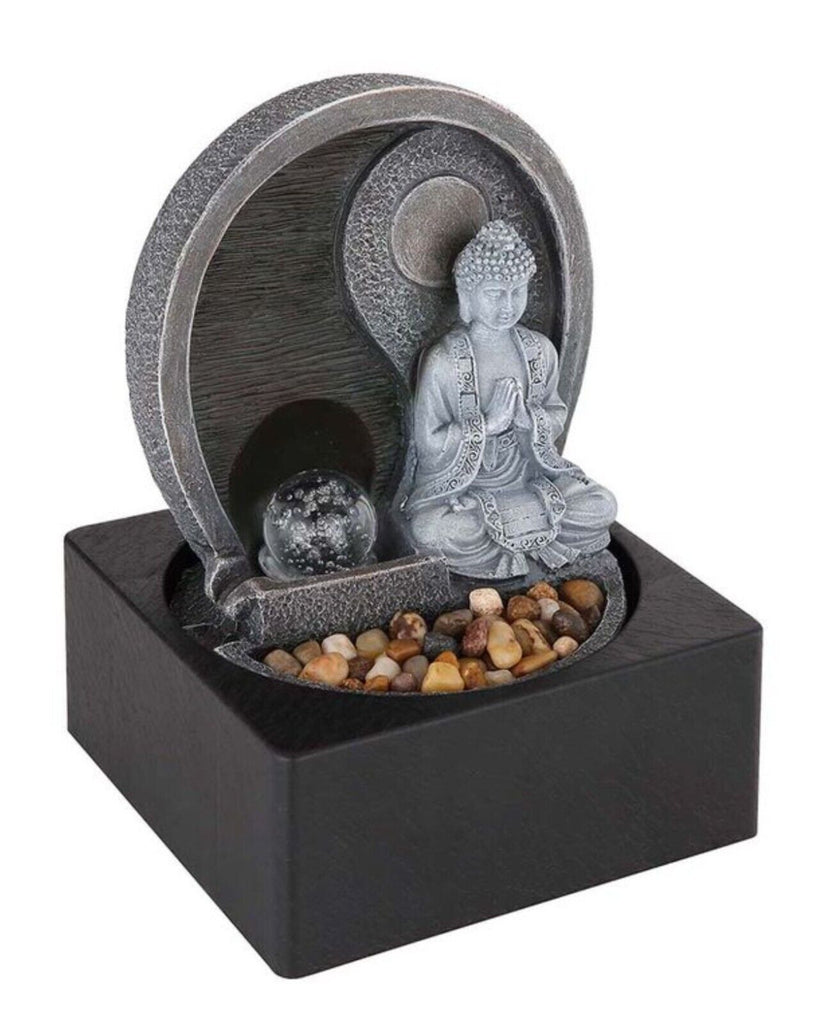 Table Water Fountain Buddha Statue