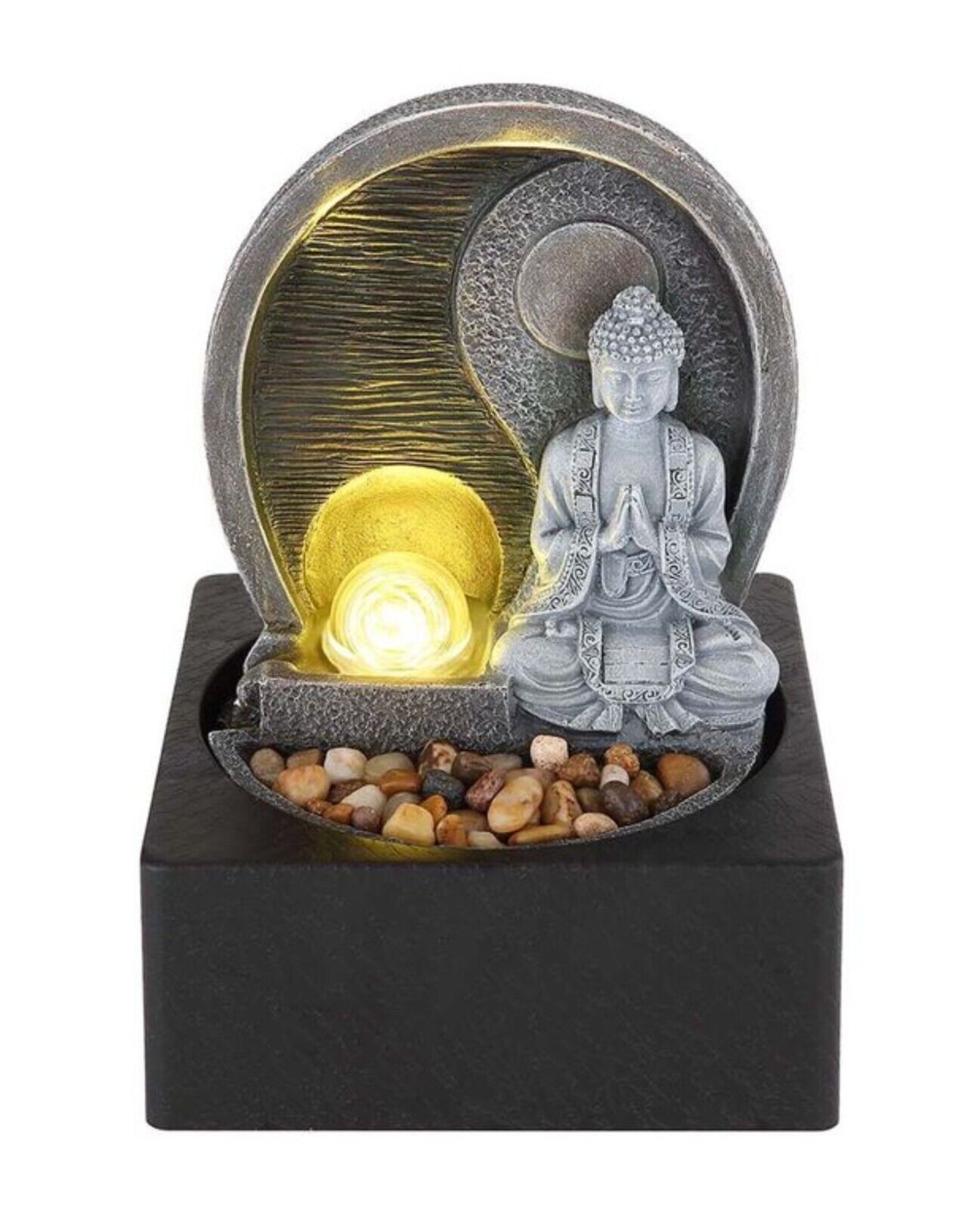 Table Water Fountain Buddha Statue