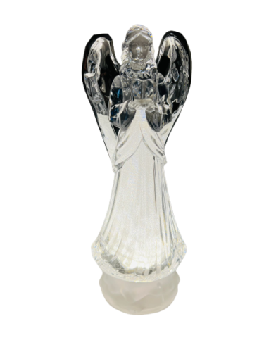 LED Angel With Heart Non-Replaceable Bulb