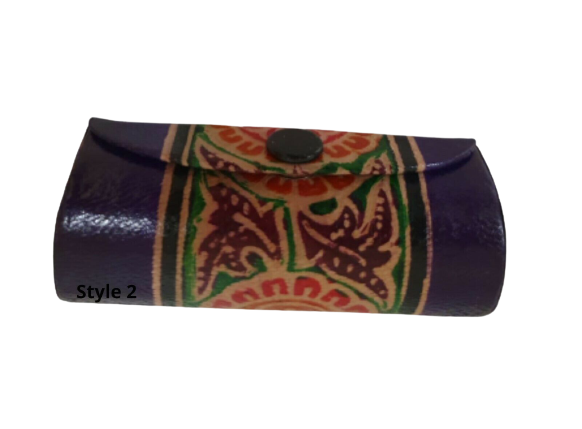 Blue Designer Lipstick Holder